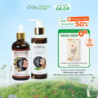 Bộ đôi chăm sóc tóc Oribe - Dưỡng tóc chắc khỏe, kích thích và ngăn rụng tóc