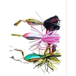 Mồi Câu Lure Nhái Gỗ 3D