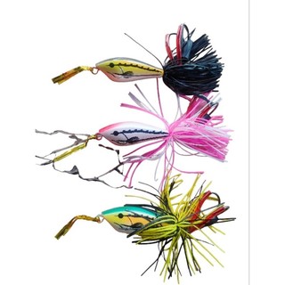Mồi Câu Lure Nhái Gỗ 3D