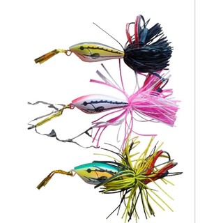 Mồi Câu Lure Nhái Gỗ 3D