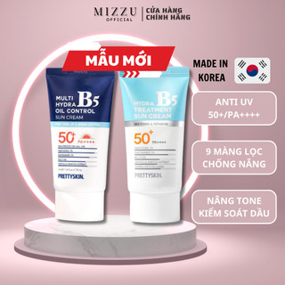 Kem chống nắng phục hồi dưỡng trắng prettyskin hydra b5 suncream 50ml