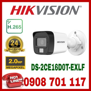 Camera hdtvi 2mp dual light hikvision ds-2ce16d0t-exlf