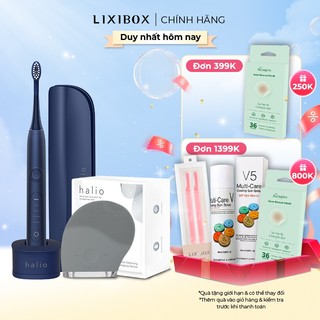 Combo Bàn chải điện Halio PRO và Máy Rửa Mặt Halio Facial Cleansing