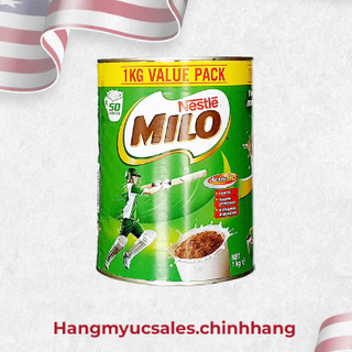 Sữa bột Nestle Milo Úc tăng chiều cao cho bé từ 2 tuổi - 1kg