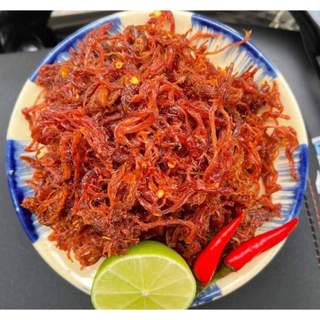 Khô Bò Xé Sợi Tẩm Vị Cay Thơm Ngon - Đậm Vị