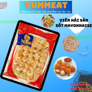  Viên hải sản sốt phô mai mayonnaise - tôm viên nhân phô mai cá viên chiên rán siêu ngon 