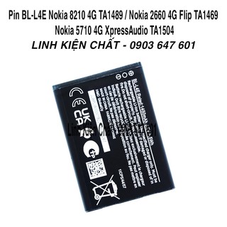 Pin bl-l4e nokia 8210 4g ta1489 / nokia 2660 4g flip ta1469 / nokia 5710 4g ta1504