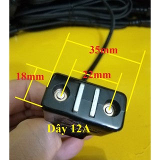 Dây hít nam châm 12a - 125v (dây bếp từ, bình thủy, bếp nướng, bếp lẩu, nồi cơm... nội địa nhật)