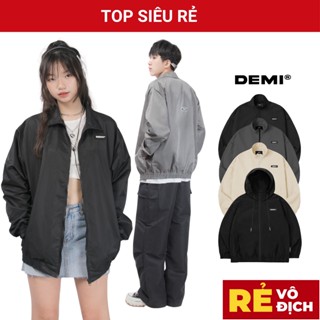Áo khoác dù 2 lớp form rộng giá rẻ NULLED nam nữ cổ trụ, có mũ local brand màu đen,be,xám| DE-AK56, DE-AK60
