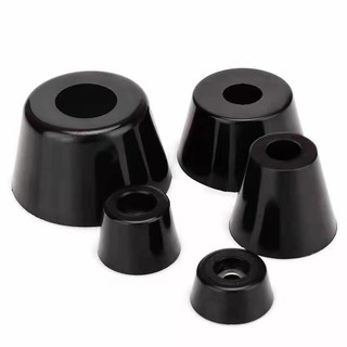 Chân cao su giảm chấn Đế cao su chân loa, chân máy, chân tủ kệ, DIY, có lỗ bắt vít, nhiều kích thước, tiêu chuẩn RoHS