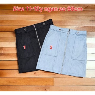 Chân váy bé gái xuất dư ( Size 11-12y )