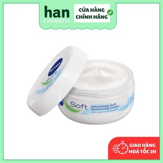 Kem dưỡng da mặt và toàn thân Nivea Soft Đức 200ml dưỡng ẩm cho da - hancosmetic.shop