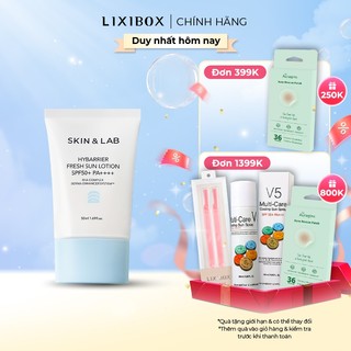 Kem Chống Nắng Cấp Ẩm SKIN&LAB Hybarrier Fresh Sun Lotion 50ml