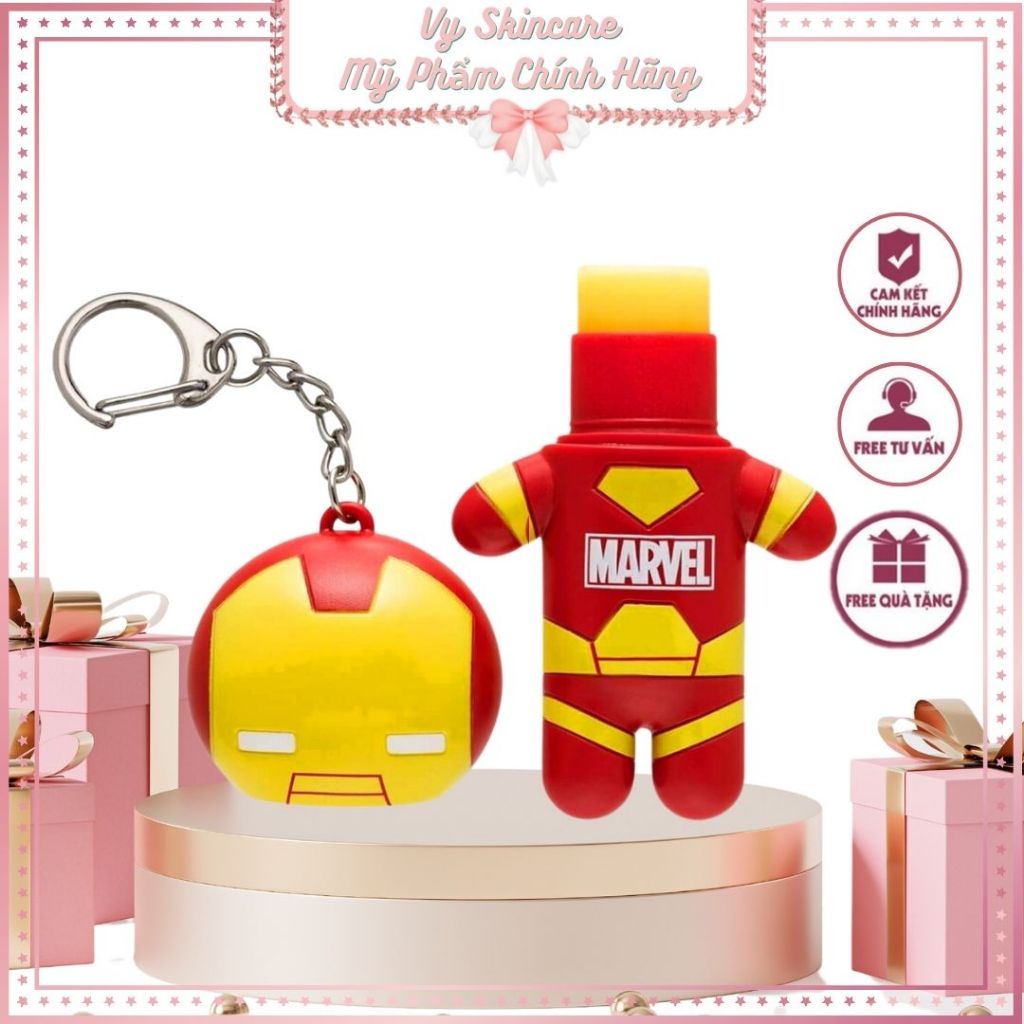 HSD 9.2024 Son Dưỡng Lip Smacker Marvel Super Hero Lip Balm