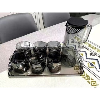 BỘ CỐC BÌNH THUỶ TINH SIÊU ĐẸP 1500ml