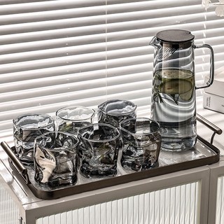 Bộ cốc bình thuỷ tinh siêu đẹp 1500ml