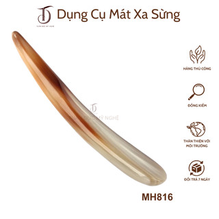 Dụng cụ massage hahanco cây cạo gió ấn huyệt diện chẩn bằng sừng