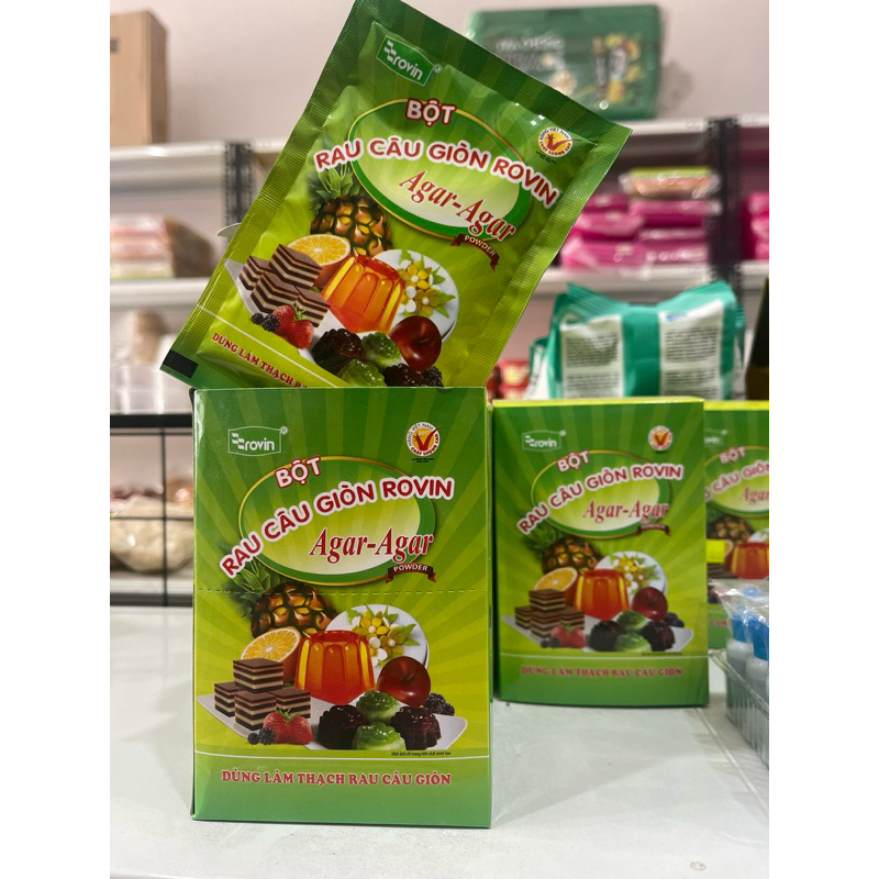 Bột rau câu giòn Agar-Agar 25g