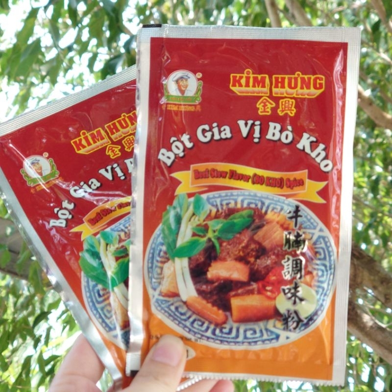 Bột Gia Vị Bò Kho Gói 25gr