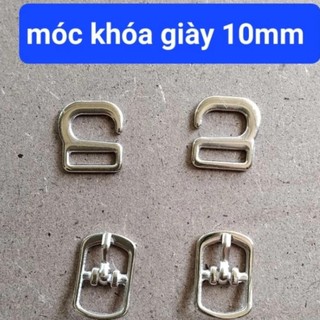 Khoá móc giày.khoen móc giày 1cm.0,8cm