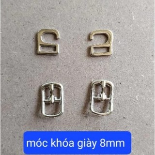 Khoá móc giày.khoen móc giày 1cm.0,8cm
