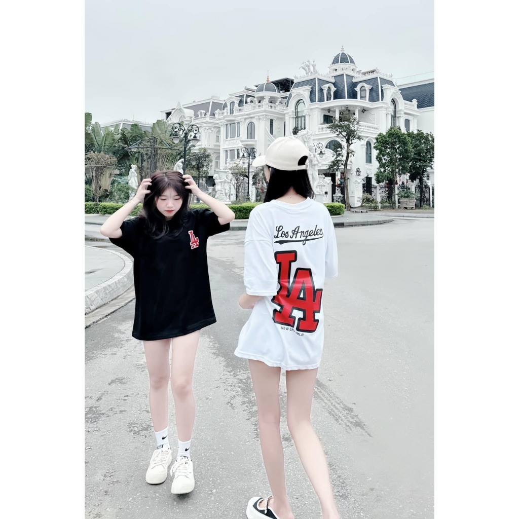 Áo phông nam nữ MLB in họa tiết chữ Los Angeles A151 đỏ hai mặt. Áo thun Unisex Nam Nữ Trẻ trung 2024 | BigBuy360 - bigbuy360.vn