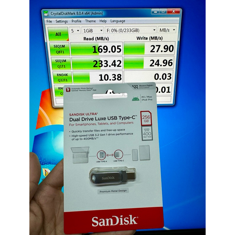 USB 32GB/ 64GB/ 128GB/ 256GB/ 512GB otg 3.1 Sandisk ultra dual driver luxe usb type C (SDDDC4) | BigBuy360 - bigbuy360.vn