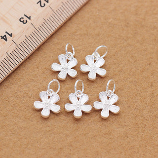 [S925] Charm bạc treo bông hoa - MH165 MOCHUONG JEWELRY