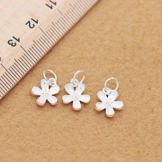 [S925] Charm bạc treo bông hoa - MH165 MOCHUONG JEWELRY