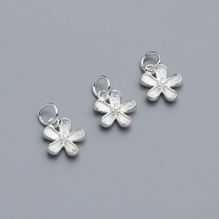 [S925] Charm bạc treo bông hoa - MH165 MOCHUONG JEWELRY