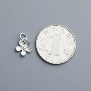 [S925] Charm bạc treo bông hoa - MH165 MOCHUONG JEWELRY