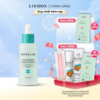 Tinh Chất Phục Hồi Và Làm Dịu Da Skin&Lab Tricicabarrier Calming Ampoule 50ml