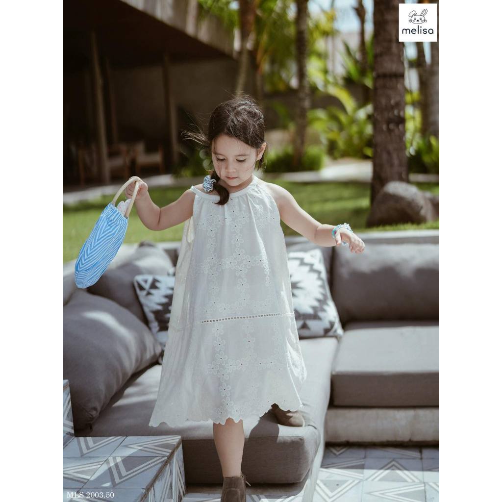 Váy Melisa trắng