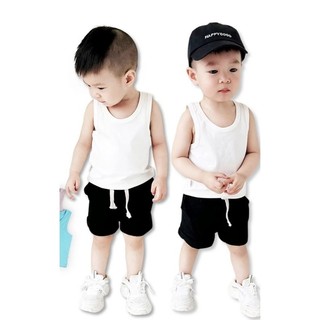 Áo 3 lỗ trắng cotton đẹp cho bé 6_17kg