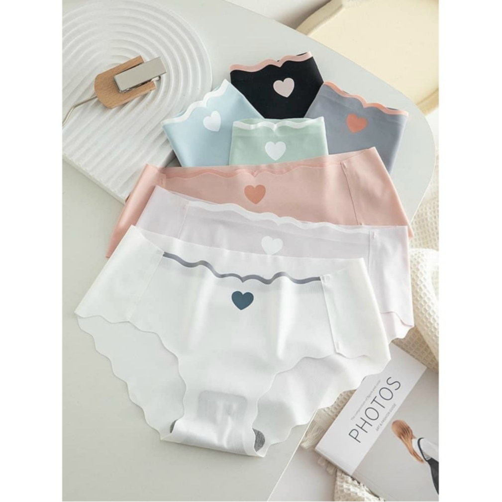 Quần Lót Nữ Đúc Tim Chất Vải Thun Lạnh