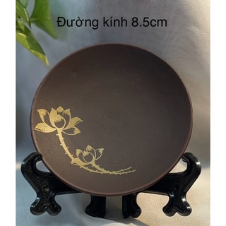 Đĩa Kê Chén Tử Sa Bát Tràng
