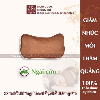 Túi CHƯỜM MẮT thảo dược giảm thâm quầng, giảm nhức mỏi mắt mùi NGẢI CỨU