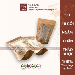 SET 10 gói ngâm chân 13 vị thảo dược đông y