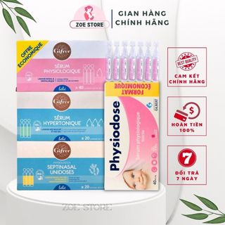 Nước muối Gifrer - Physiodose nội địa Pháp cho bé