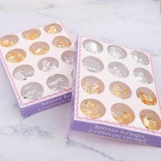 Nhũ Giấy nhũ vàng Bạc ( set 12 hũ )