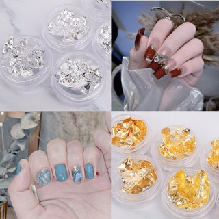 Nhũ Giấy nhũ vàng Bạc ( set 12 hũ )