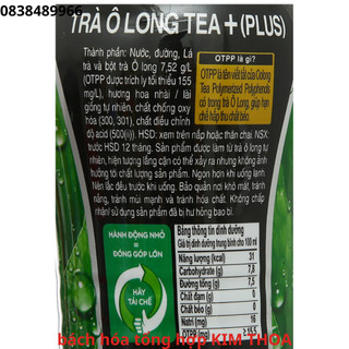Ô Lông Tea Plus thùng 24 chai 320ml/chai