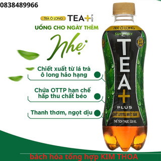 Ô lông tea plus thùng 24 chai 320ml/chai