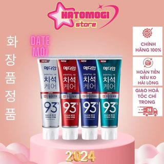 Kem đánh răng median / Kem đánh răng120g Median 93% Hàn Quốc [Cam kết hàng Auth]