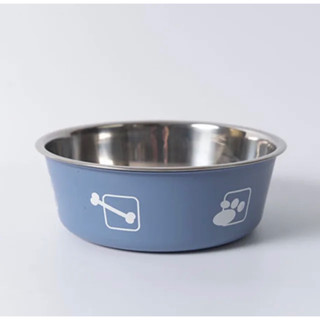 Bát ăn inox siêu xinh cho chó mèo | Chén ăn Bobo cho thú cưng - Ameo Pet Home