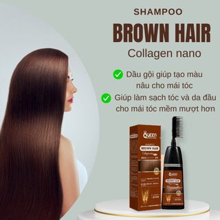 Dầu gội phủ bạc kèm lược 200ml