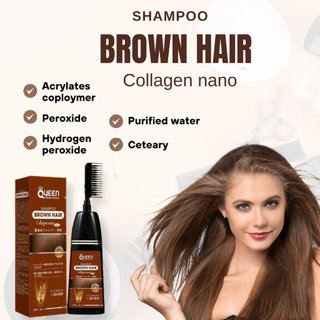 Dầu gội phủ bạc kèm lược 200ml