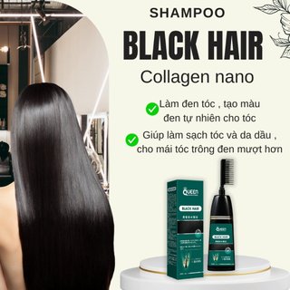 Dầu gội phủ bạc kèm lược 200ml