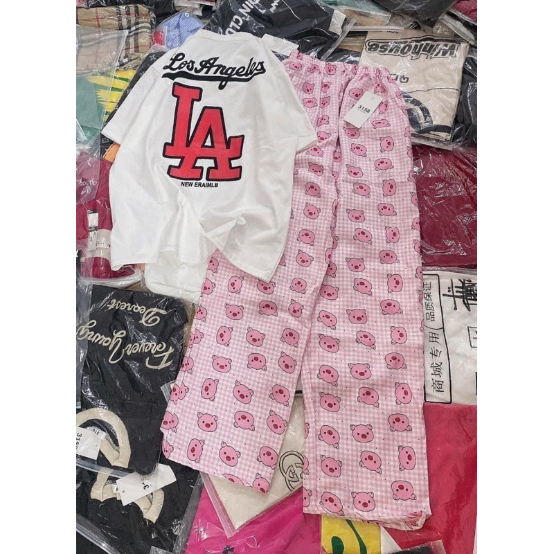 Áo phông nam nữ MLB in họa tiết chữ Los Angeles A151 đỏ hai mặt. Áo thun Unisex Nam Nữ Trẻ trung 2024 | BigBuy360 - bigbuy360.vn