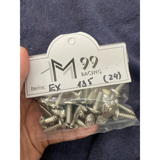 Bộ ốc dàn áo ngôi sao inox 304 cho ex 135-5s